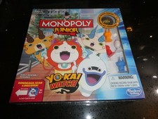 monopoly junior yo kai watch board game , new and sealed