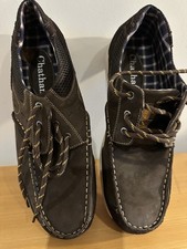 Chatham Brown Leather Boat
