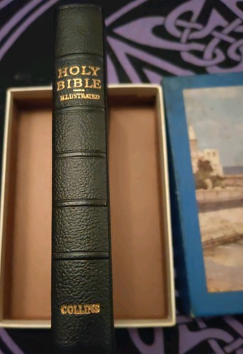 Vintage collins holy bible - vintage,