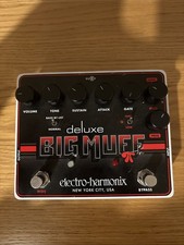 Electro Harmonix Big Muff Pi Deluxe Guitar Pedal, no plug, just unit as pictured