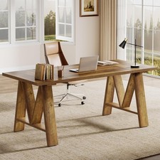 63-Inch Large Executive Desk