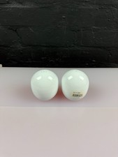 White denby salt and pepper - by,