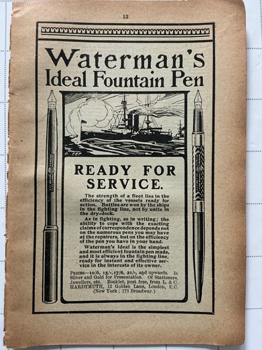 Waterman ideal fountain pen - waterman's,