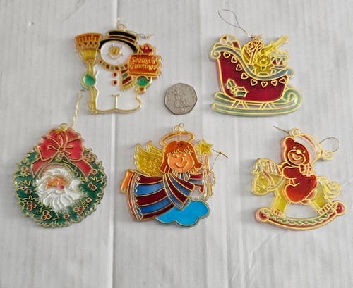 Vintage christmas plastic - christmas,