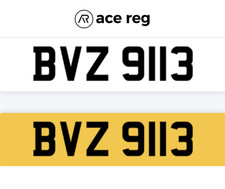 Personalised Number Plate