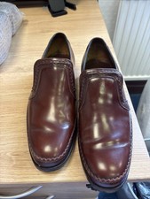 BARKER Brown Leather Vintage Mens Shoes UK Size 7 1/2