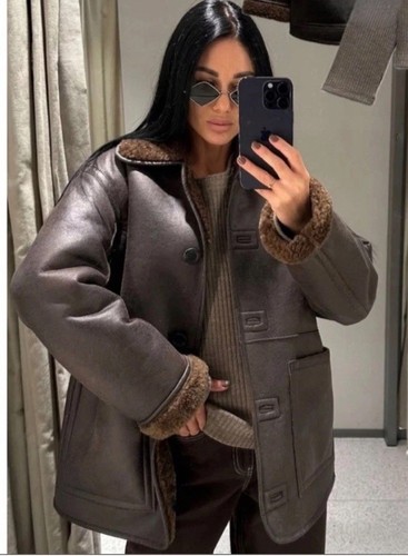 Zara faux leather - zara,