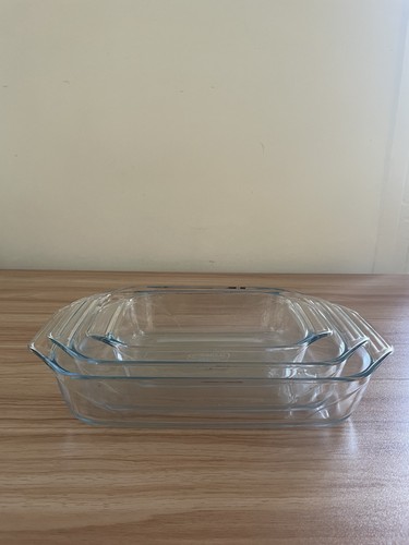 Set pyrex glass oven - 3,