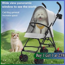 Pet Stroller Dog Foldable