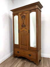 WARDROBE Oak Double Door