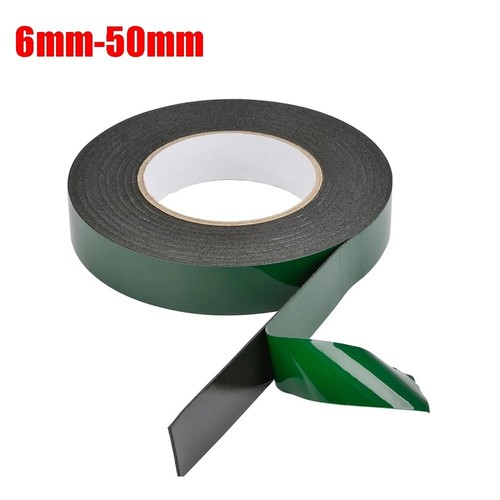 Black double sided foam - black,