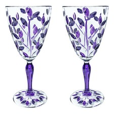 Pair of Murano Wine Glasses