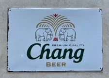 CHANG BEER METAL SIGN MAN CAVE