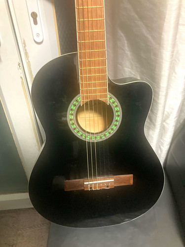 Black string - black, 6-string