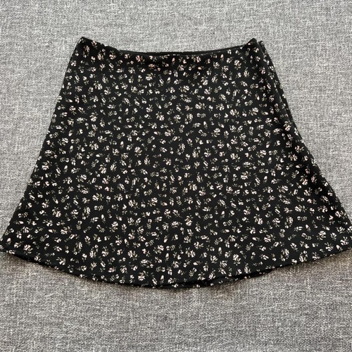 Girls divided black - black, floral