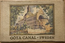 Gota Canal Sweden - 1935