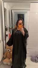 Black Bead Abaya