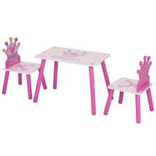 HOMCOM 3 Pcs Kids Princess &