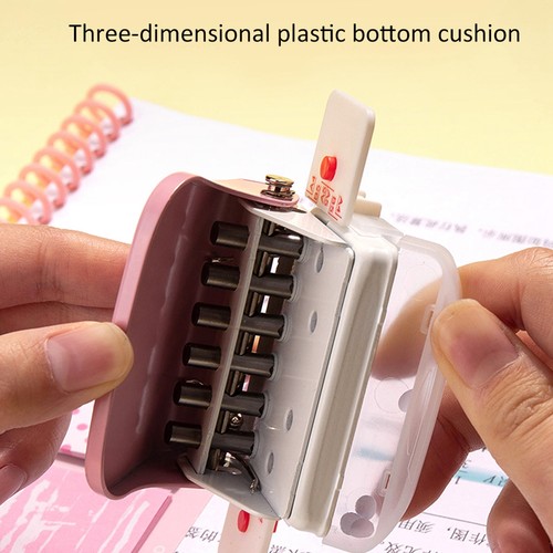 Pink hole puncher for a4 - pink,