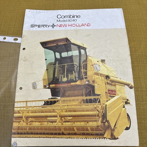 Sperry new holland - holland, 8040