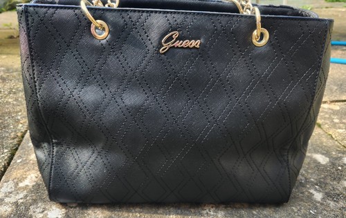 Guess black handbag - black,