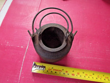 Vintage cast iron glue pot - vintage,