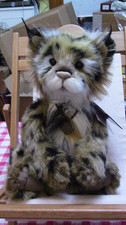 Retired Charlie bear Lynx