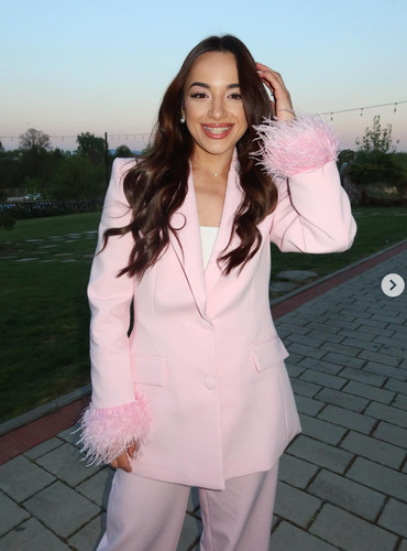 Zara 2026 pink blazer with - ,