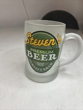 Frosted Beer Mug Steven's Beer