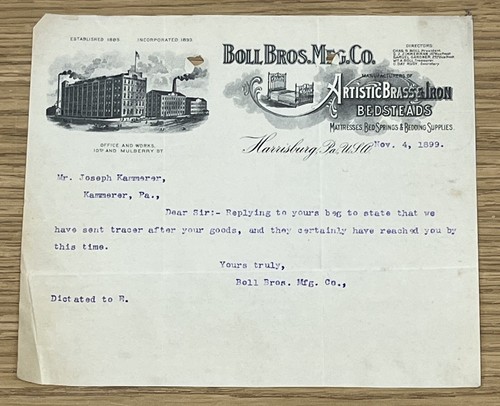1899 boll bros mfg - boll, co