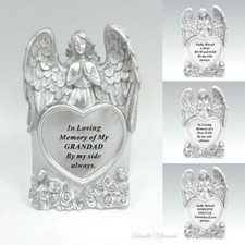 Silver Shimmer Praying Angel