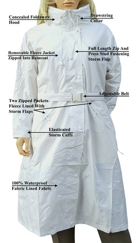 Cathedral duraproof raincoat - cathedral,