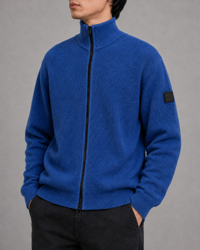 Hugo boss cardigan blue - blue, size