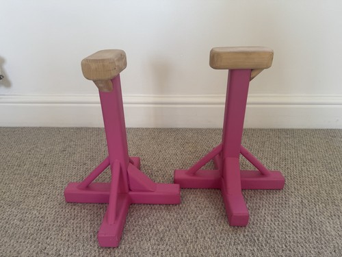 Gymnastics blocks pair pink