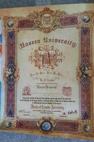 Clarecraft discworld unseen - discworld,