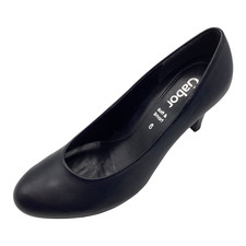 Gabor Womens Ladies Navy Faux