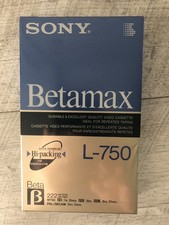 SONY Betamax L-750 Beta Blank