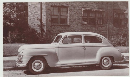 Plymouth 1946 door - 1946, sedan