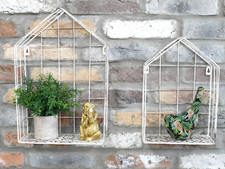 Pair of 2 Large Antique Aged