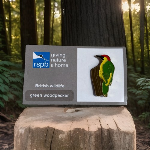 Rspb pin badge gnah - gnah,