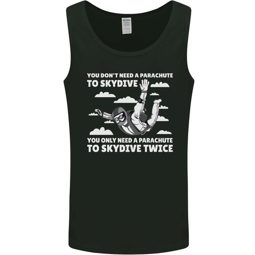 You parachute skydive - to,
