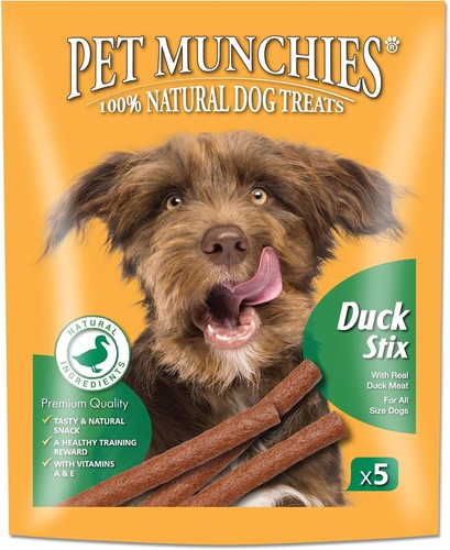 Pet munchies duck - duck, dog
