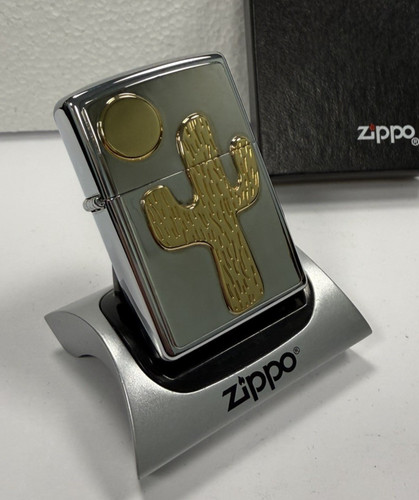 Genuine zippo lighter cactus - zippo,