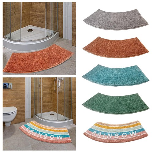 Curved shower mat bathroom - mat,