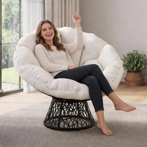 Papasan comfortable swivel - papasan,
