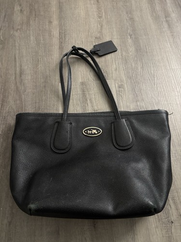 Coach taxi leather zip top - taxi,