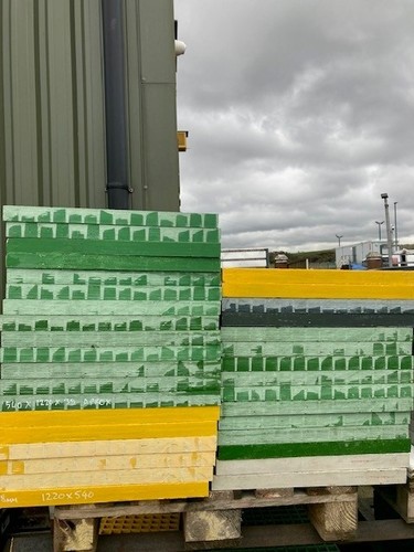 Non slip grp grating panel - grp,