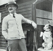 Cecil Aldin At Home 1923 Photo