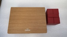 Omega Watch Wooden Box and