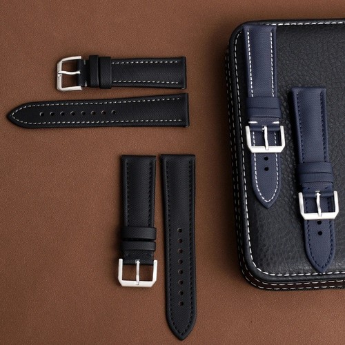 Sailcloth nylon watch strap - sailcloth,